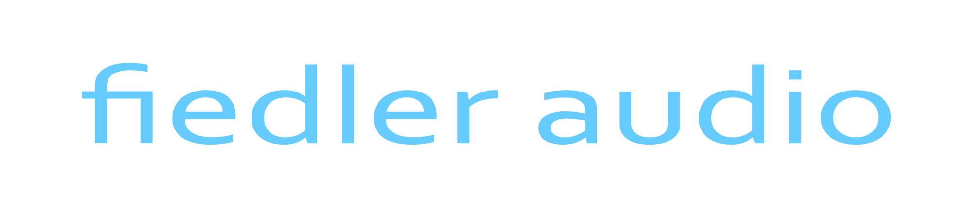 Fiedler Audio-logo blue