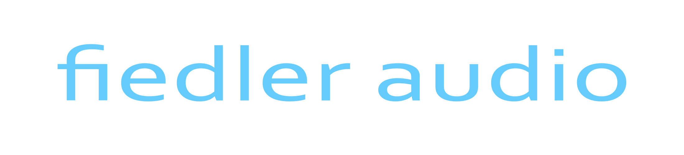 Fiedler Audio-logo blue